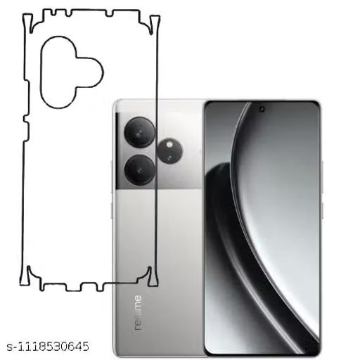 REALME GT6 5G Back Screen Guard For Matte Finish, Smooth Touch, Unbreakable Membrane